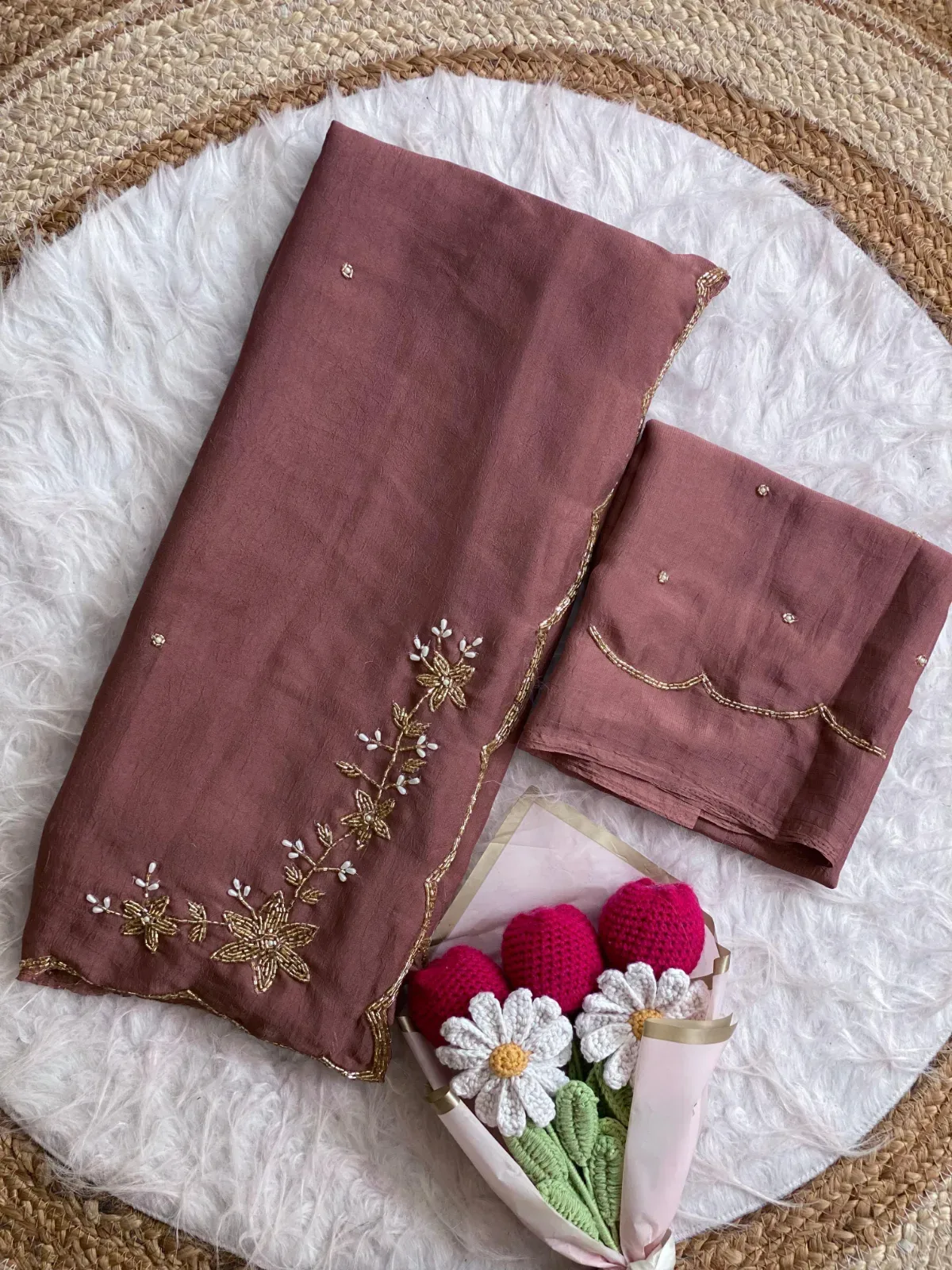 Soft Crush Saree