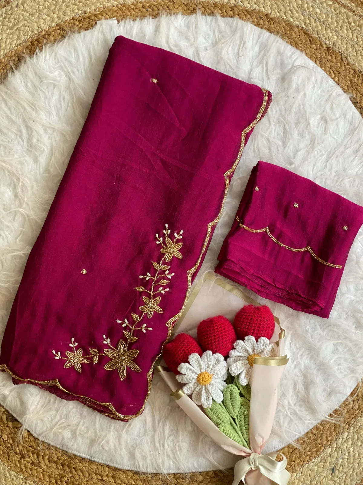 Soft Crush Saree 