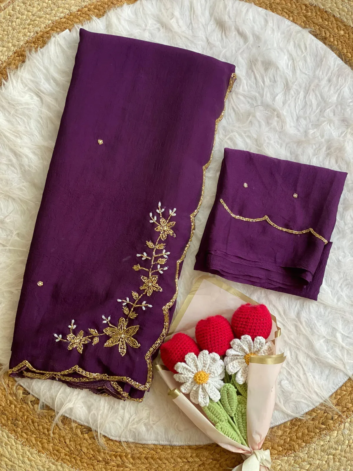 Soft Crush Saree 