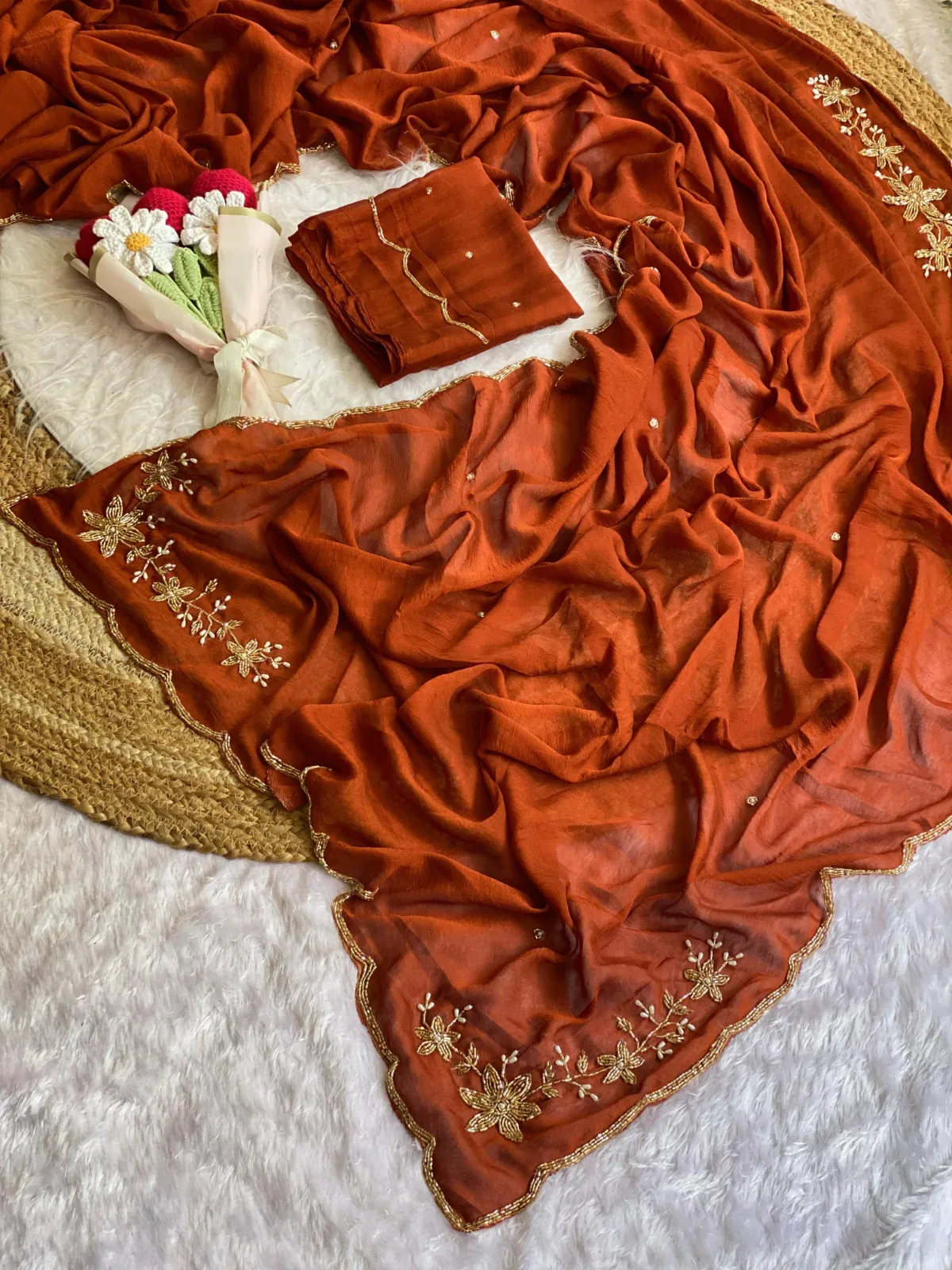 Soft Crush Saree 